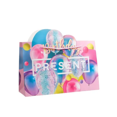 Пакет подарочный Present 30*23*10 см, арт. 5266630 Разноцветный - фото