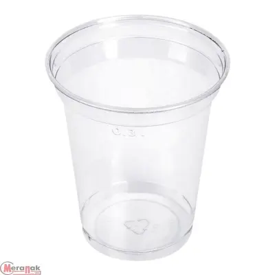 Стакан 0,3 РР прозр. 1/50 (20) Прозрачный - фото