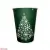 Стакан бумажный 350мл для горячего Новый Год Зеленый 50шт Стакан бумажный 350мл для горячего Новый Год Зеленый 50шт Зеленый - фото