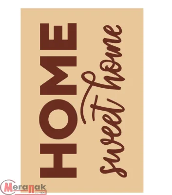 Коврик придверный Dekorelle LAPSHA 40X60см, в ассортименте Микс - фото