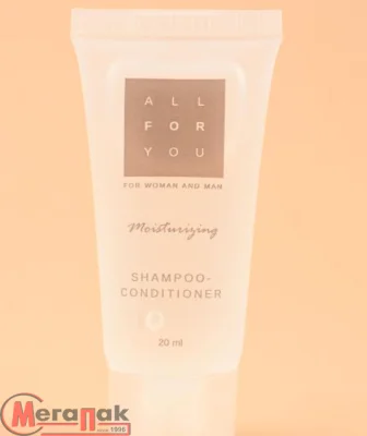 Шампунь-кондиционер 20мл All For You 1/4, арт. НФ-00005085 Белый - фото