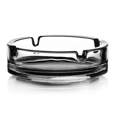 Пепельница "Круглая", D=10,7 см, 02C1015, арт. 54036SLB Прозрачный - фото