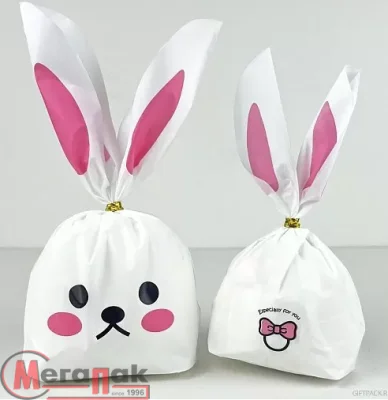 Пакет забавные зверюшки 13.5*22cm 50шт/уп 16500 т.м. T10015  - фото