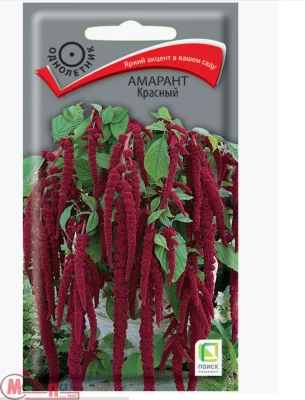 Амарант Хвостатый красный 0,1 гр Амарант Хвостатый красный 0,1 гр  - фото