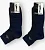 Носки мужские ЮСТА (хлопок) спортивные, полусетка, синий, р.39-40, арт. 1С19 Синий - фото