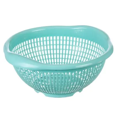 Дуршлаг 3л, d=22,5 см, пластик, 861-335 Голубой - фото