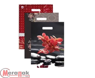 ТЦ 10шт Сумка-пакет 40*31 прор.ручкой Микс  - фото