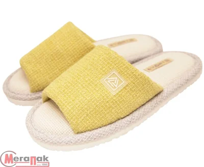 Туфли домашние женские открытые Ж-23-206 (желтый, 40 (QR)) Желтый - фото