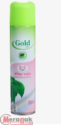 Освежитель воздуха "Gold Wind" После дождя/After Rain 300мл, 245606 Разноцветный - фото