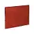 Папка на резинках BRAUBERG Office, красная, до 300 листов, 500 мкм, 227711 Красный - фото