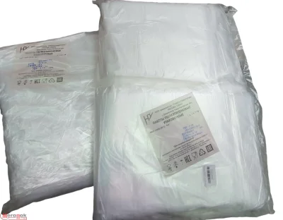 Пакет 26*50*10 (18*50) HDPE 1/1000 Р (10) Прозрачный - фото