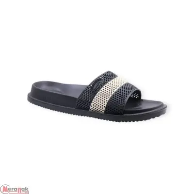 Шлепанцы из ЭВА, мужские р.41-45, ТМ Эмальто (Черный), 222-15 Черный - фото