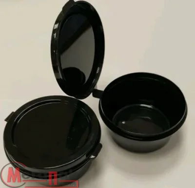 Банка-соусник 30мл с крышкой 1/80 (24) (черный)арт.1234Ч Банка-соусник 30мл с крышкой 1/80 (24) (черный)арт.1234Ч Черный - фото