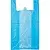 Майка-пакет 28*7*48 11мк 1/100 ярко-синяя Синий - фото