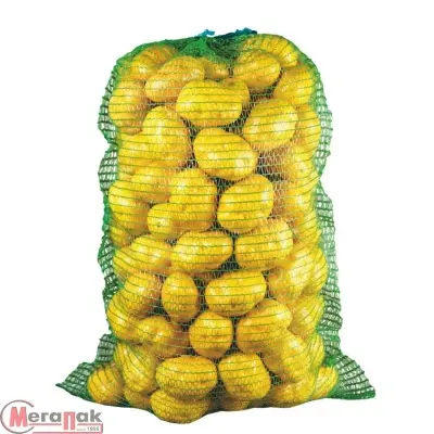 Мешок сетчатый 50*80 зеленый 1/100 (40кг) Зеленый - фото