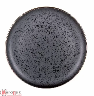 Тарелка обеденная 26см Elite black арт. 41270132-1 Черный - фото