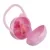 Футляр для детской пустышки "Мишка" светло-розовый Розовый - фото