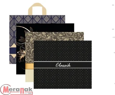 ТЦ 10шт Сумка-пакет 40*34 петл.ручка Микс Микс - фото