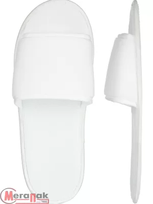 Тапочки Стандарт Флис (Открытый мыс, Эва 3мм, 42 размер), 1 пара НФ-00000008 Белый - фото