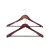 Вешалка деревянная для одежды, 440*50 мм,  арт. C30-5D, красное дерево Красный - фото
