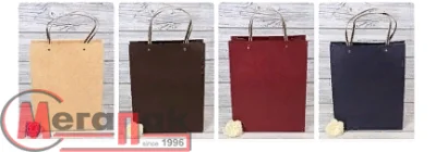 Пакет подарочный бумажный с ручками 43*31*12, арт. L515 Люкс Микс - фото