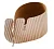 Держатель для стакана 1/68 ECO CUP KEEPER (1700) Коричневый - фото