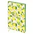 Записная книжка А5 80л ЛАЙТ, кожзам, Greenwich Line "Vision. Lemon", тон блок, цветной срез  - фото