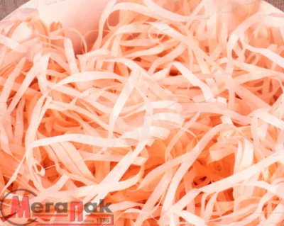 Наполнитель для коробок бумажный №30, Персик100гр в упаковке, арт. Н0758-30 Персиковый - фото