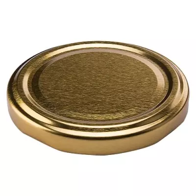 Крышка винтовая диаметр 89 золото, 10 шт Золотой - фото