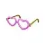Флуоресцентные очки, Сердце, Розовый, 20 см, 1 шт. Розовый - фото