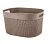 Корзина для хранения OSLO 18л шоколадный мокко, арт. PT135310015  - фото