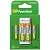 Зарядное устройство USB GP E311130/65-2CRB4, PowerBank для  аккумуляторов, 2 слота, в комплекте:  2*АА 1300мАч, 2*ААА 650мАч  - фото