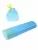Мешки для мусора 60 литров голубые с ручками, 10 шт Голубой - фото