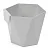 Горшок для цветов HECA 125 светло-серый LA636-69 Серый - фото