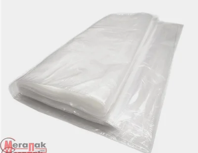 Пакет 550*850 п/э 1/50, 80 мк ( на 30литров) Прозрачный - фото