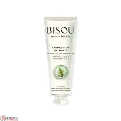 Крем для рук осветление и увлажнение CANNABIS OIL&PALMARIA, 60мл, BISOU-THERAPIE, 4627199250229 ВЫВО  - фото