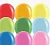 Шар латекс (1) (12''/30 см) Ассорти, пастель, 1/5 шт,  - фото