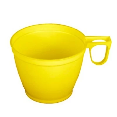 Чашка для кофе 150мл желтая, 20 шт Желтый - фото