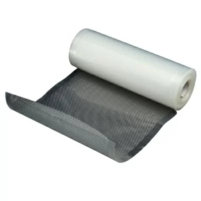 Пакет вакуумный в рулоне с ребристой стороной 120мм*5м РА/РЕ BD1205 Прозрачный - фото