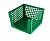 Бокс для бумаги "Офис-Класс" 9*9*7 зеленый РБ 2201044 (10) Зеленый - фото