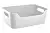 Корзинка 340*240*140 10л универсальная SCANDI (белый), арт. 433222716  - фото