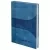 Ежедневник датированный на 4 года А5 (133*205мм) BRAUBERG кожа синяя, 192 листа Синий - фото