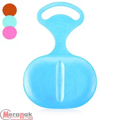 Ледянка с ручкой, Д34, 33х23 см, цвета МИКС (1) Микс - фото