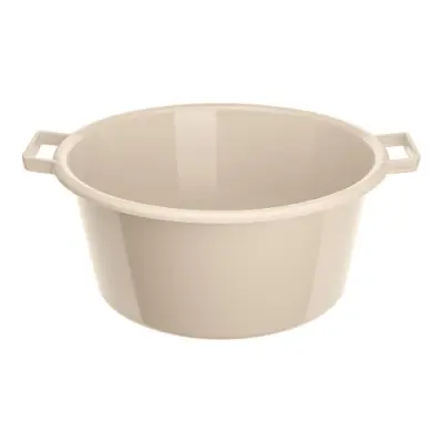 Таз 13л, цвет МИКС,  голубой / бежевый Разноцветный - фото