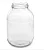 Стеклобанка 3000мл. винтовая д.82мм, арт. 00-00000836, 1/6 Прозрачный - фото