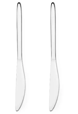 Набор ножей столовых Silver, 2 шт  - фото