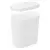 Контейнер для мусора "Velvet" 1,9л 160х100х172мм (белый) Белый - фото