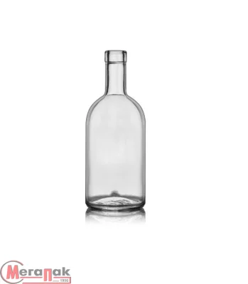 Бутылка стеклянная Осло 1.0л Прозрачный - фото