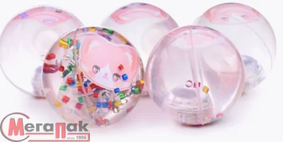 Мяч водный "Котик" 6,5 см, 00-1780  - фото