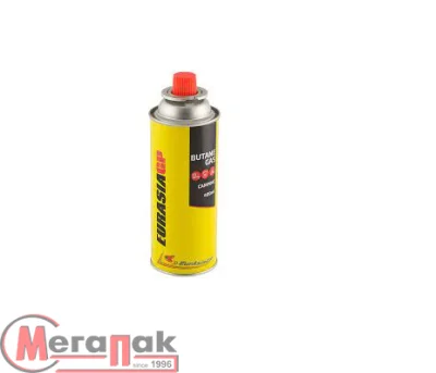 Газ для портативных газовых приборов "EurAsia GP" 400мл, 008222 (28) Желтый - фото